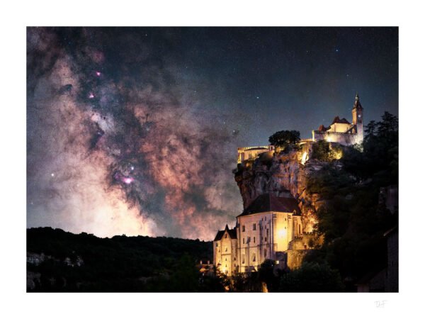 Rocamadour et la Voie lactée