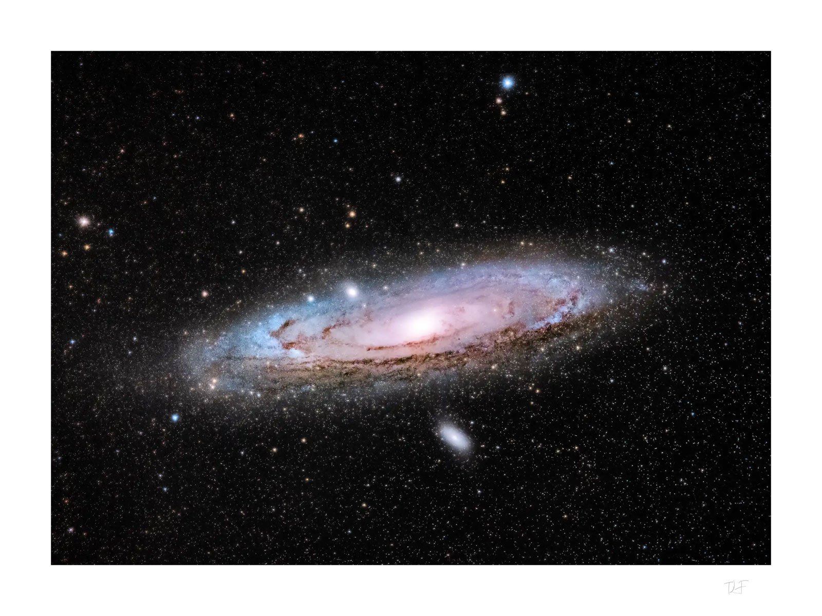 La galaxie d'Andromède