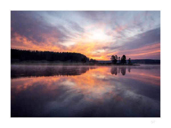 Paisible Yellowstone River